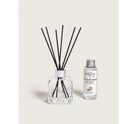 MAISON BERGER - Bouquet Parfumé - Diffuseur Parfum Maison - Cèdre du Liban - Modèle Glaçon Transparent - 6 Bâtonnets Noirs - 21 cm - Recharge 100 ml - Diffusion 4 à 6 Semaines - Fabriqué en France