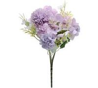bouquet romantique rose artificielle 31cm parme - générique 000898800000016 Violet G