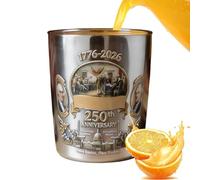 Bourbon Glass America Verre à liqueur 250e anniversaire | Tasse à whisky pour hommes, maris, fêtes, collectionneurs, maison, bar, vitrine, restaurant, hôtel, club, salle à manger