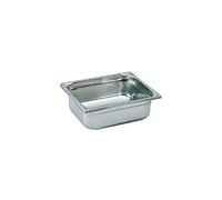 Bourgeat K060 Gastronorm Casserole 1/2, acier inoxydable, 4 L, 325 mm L x 265 mm l x 65 mm P