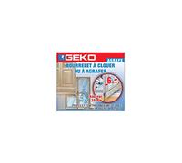 BOURRELET A CLOUER 30 MM X 6 M BLANC - GEKO
