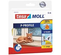 Bourrelet caoutchouc.p-profile 6x9mm L blanc 6 metres