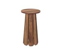 LYLIAN - Bout de Canapé en MDF Plaquage Acacia