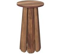 Bout de Canapé en MDF Plaquage Acacia - LYLIAN - ALTOBUY Marron G