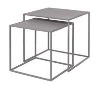 Bout de canapé FERA, set de 2 pc, gris clair, Blomus