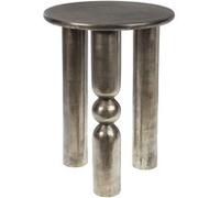 Bout de canapé Totem aluminium - - Argent - Aluminium