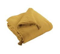 Bout de lit 90x200 cm Gaze de Coton Safran