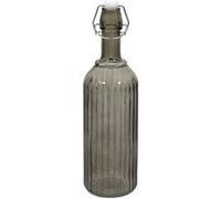 Bouteille à clapet 1L en verre teinté gris - - ALTOBUY Gris