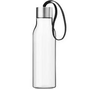 Bouteille d'eau 500 ml, avec sangle noire, plastique, Eva Solo