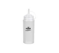 Bouteille à sauce refermable 450 ml transparente