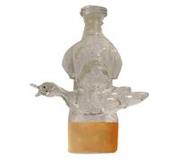 Bouteille à whisky - Carafe à liqueur en forme de chien, récipient hermétique à l'alcool | Carafe à whisky robuste, nouveauté pour homme, bouteille de centre de table pour vodka, brandy, bourbon