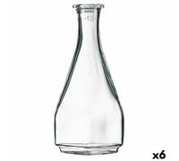 Bouteille Arcoroc à carreaux Verre transparent (1 L) (6 pièces)