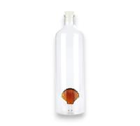 Balvi Bouteille Atlantis Shell Couleur Ambre Fabriqué à la Main en Borosilicate Verre 30cm
