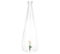Bouteille Botanical artisanale en verre borosilicate 1L