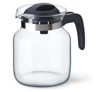Bouteille chauffante de 650 ml, en verre borosilicaté, transparente, design classique