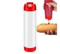 Bouteille compressible pour sauce - Bouteille d'assaisonnement à double