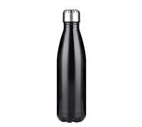 Bouteille d eau en acier à paroi isolée sous vide Mug métallique réutilisable étanche Forme de cola pour Bureau et
