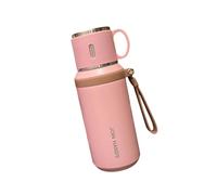 Bouteille d ' eau isolée en acier antirouille avec couvercle scellé, conservation du froid 6H et 12H, pratique pour les sacs à, porte-gobelets de voiture, bouteille de boisson thermique adaptée