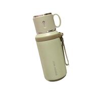 Bouteille d ' eau isolée en acier antirouille avec couvercle scellé, conservation du froid 6H et 12H, pratique pour les sacs à, porte-gobelets de voiture, bouteille de boisson thermique adaptée