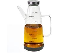 Bouteille D’Huile En Verre 1L Distributeur Anti-Goutte Flacon Huilier Pour Cuisine Idéal Pour Huile D’Olive Vinaigre Et Sauc[AT66]