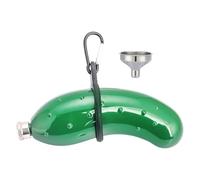 Bouteille d'alcool en acier inoxydable - Design fin - 150 ml - Avec entonnoir et - Gourde idéale pour les aventures en plein air, la randonnée, la pêche et les occasions spéciales