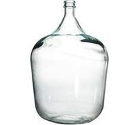 Bouteille dame jeanne 34 l en verre recy