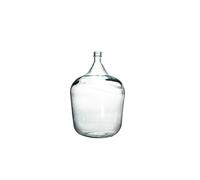 Bouteille dame jeanne 34 l en verre recy