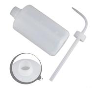 Bouteille d'arrosage en plastique avec contrôle précis pour irrigateur de plantes de jardin, distributeur d'huile de cuisine, laboratoire, PP PET transparent, 250 ml, 500 ml, 1000 ml (1000 ml)