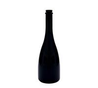 Bouteille de bière / de champagne 750 ml 'Tosca', verre, vert antique, ouverture : capsule couronne