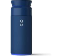 Bouteille de bière en acier recyclable - Écologique et réutilisable - Turquoise - Gobelet de 350 ml