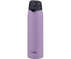 Bouteille de boisson Tiger MCT-K BioGuard+ Auto-verrouillée - Acier inoxydable - Antibactérien - Violet Bouteille de boisson Tiger MCT-K BioGuard+ Auto-verrouillée - Acier inoxydable - Antibactérien -