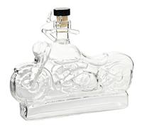 Bouteille De Carafe À Whisky - Distributeur De Moto Rétro, Article D'affichage Pour Pub À Domicile | Coffret Cadeau De Spiritueux D'anniversaire Pour Grand-père, Décor Unique De Verres De Table De Res