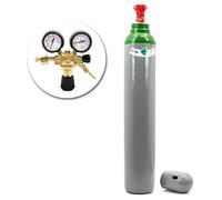 Bouteille de gaz Soudage pur 4.8 Argon 100% 2.1m3 10 litres TIG/WIG MIG + REDUCTEUR MAXI