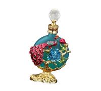 Bouteille de parfum vide rechargeable, décoration luxe, Design Vintage, la maison, bouteille en verre 30ml, d'huile essentielle Pour Commode,Décoration De Table(Blue)