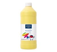 Bouteille De Peinture Gouache - Essentiels - 1 L - Jaune Primaire - Lefranc Bourgeois