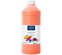 Bouteille De Peinture Gouache - Essentiels - 1 L - Orange - Lefranc Bourgeois G