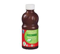 Bouteille De Peinture Gouache Liquide - Redimix - 250 Ml - Terre D'ombre Brûlée - Lefranc Bourgeois