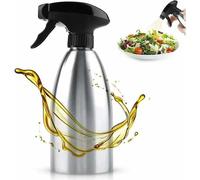 Bouteille de pulvérisation d'huile pour barbecue portable en acier inoxydable