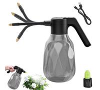 Bouteille de pulvérisation électrique rechargeable 2 l pour le jardinage, le jardin, le jardin, le gras, le nettoyage de voiture, les fleurs, les légumes et la fertilisation