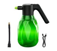 Bouteille de pulvérisation électrique rechargeable 2 l pour le jardinage, le jardin, le jardin, le gras, le nettoyage de voiture, les fleurs, les légumes et la fertilisation
