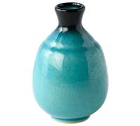 Bouteille de sake INK & TURQUOISE, bleu, céramique, MIJ
