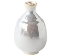 Bouteille de sake PEARL, argent, céramique, MIJ