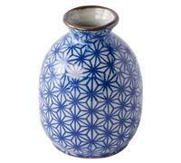 Bouteille de sake STARBURST, bleu, céramique, MIJ