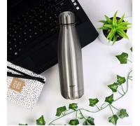 COOK CONCEPT - KA4613 Bouteille Isotherme Réutilisable en Inox - Capacité 50 cl - Maintien 6h chaud, 18h froid - Dimensions : 6.5 x 25.4 x 6.5 cm - Multicolore
