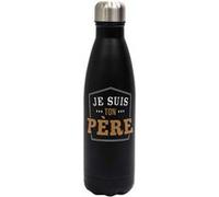 Bouteille de transport isotherme 50cl noir "je suis ton père" - -