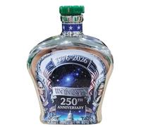 Bouteille de whisky de forme classique avec un design unique du 250e anniversaire Bouteille en verre coloré idéale pour l ' exposition ou le plaisir Whiskies exclusifs