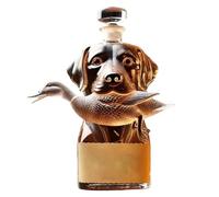 Bouteille de whisky - Verre d'alcool de luxe, distributeur de whisky épais | Conteneur classique de service d'alcool, conception décorative de la bouteille en pour la célébration de l'affichag