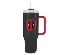 Bouteille Deadpool avec Paille 1180Ml