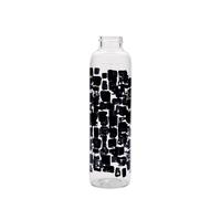 Bouteille d'eau 500 ml « Perseus - Rectangles noirs », ouverture : bouchon à vis