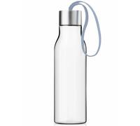 Bouteille d'eau 500 ml, sangle bleue, plastique, Eva Solo